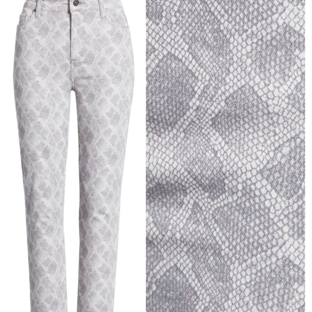 Paige jeans Hoxton Slim snakeskin print size 24 new without tags